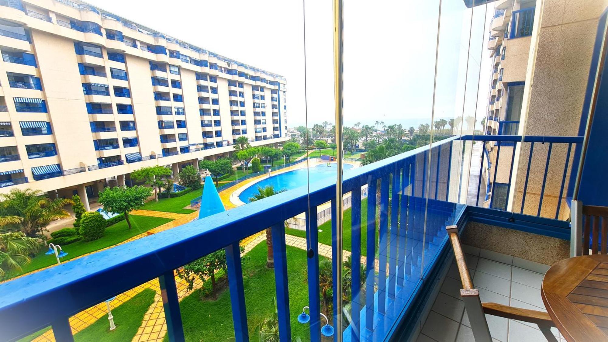 Beach Valencia Luxury D15-9 Apartment With Terrace And Sea Views With Two Rooms ภายนอก รูปภาพ